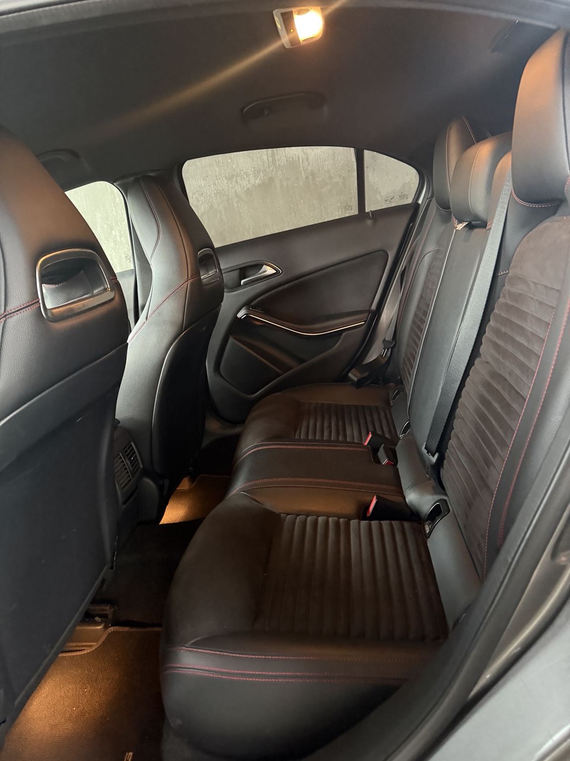 Rücksitze der Mercedes-Benz A-Klasse